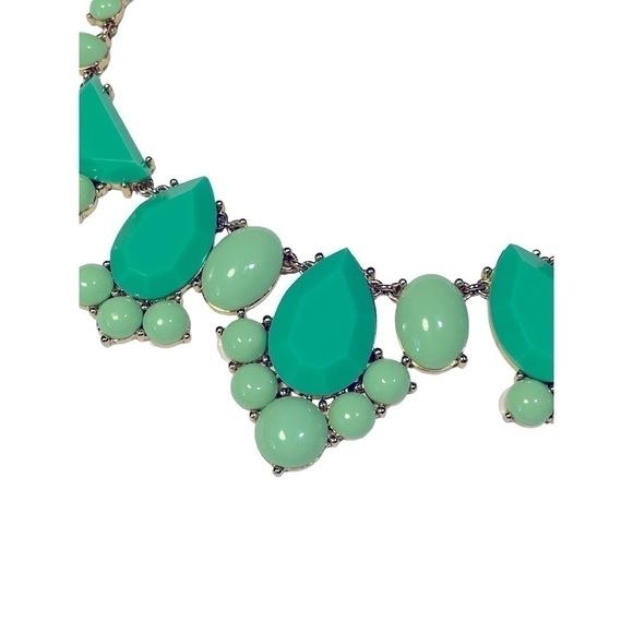 Kate Spade ♠️ Day Tripper Pastel Green And Gold Tone Necklace - Picture 4 of 6